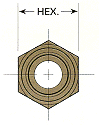 Flare - Type Low Pressure Drop Distributors Nut